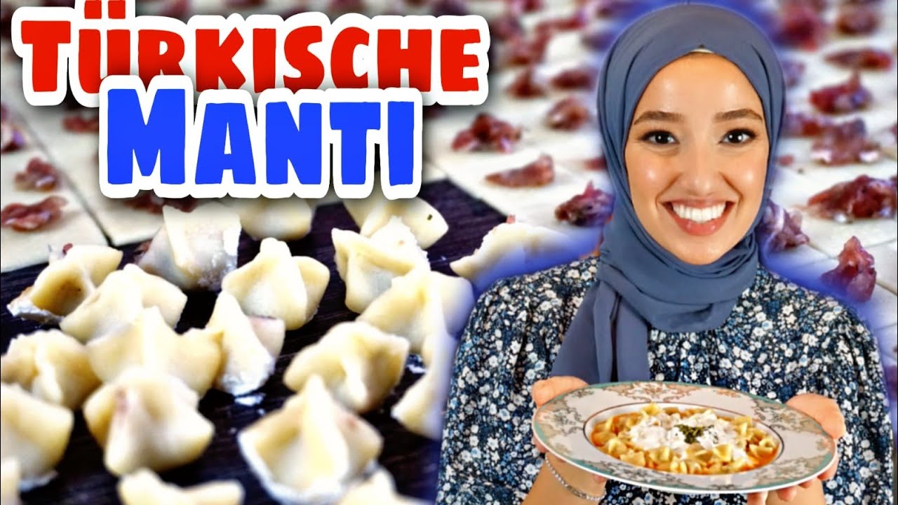 MANTI (Pelmeni) -Türkische Teigtaschen gefüllt