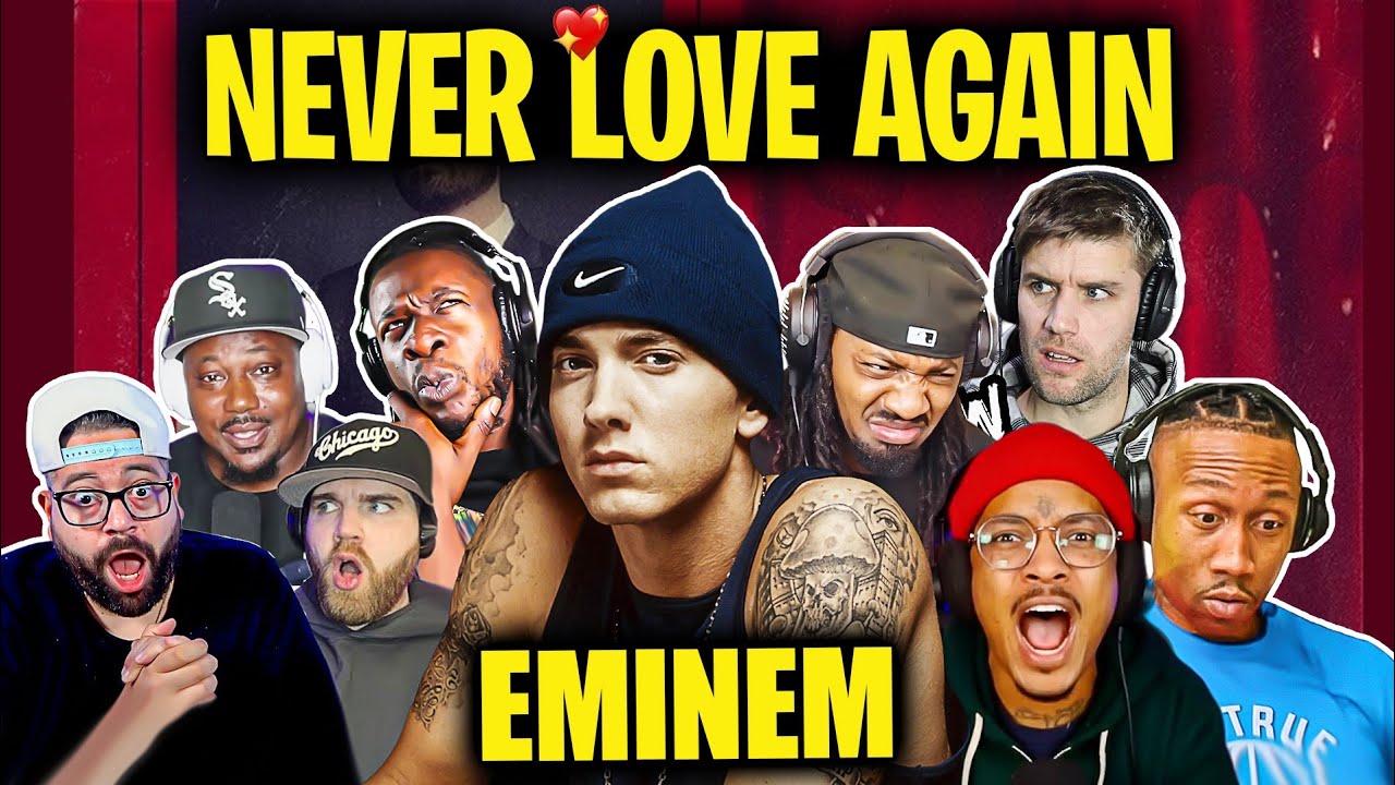 Eminem Fooled Everyone With This Song… | Never Love Again  | REACTION COMPILATION