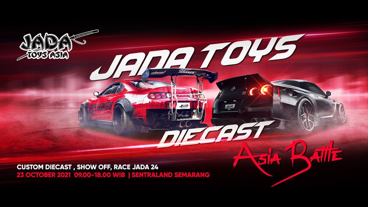 Jada Toys Diecast Asia Battle Custom #1, Scale 1/24 - Semarang- Indonesia October 2021