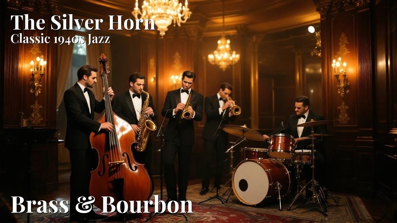Brass & Bourbon: 20 Swing Music & Jazz 1940s Hits