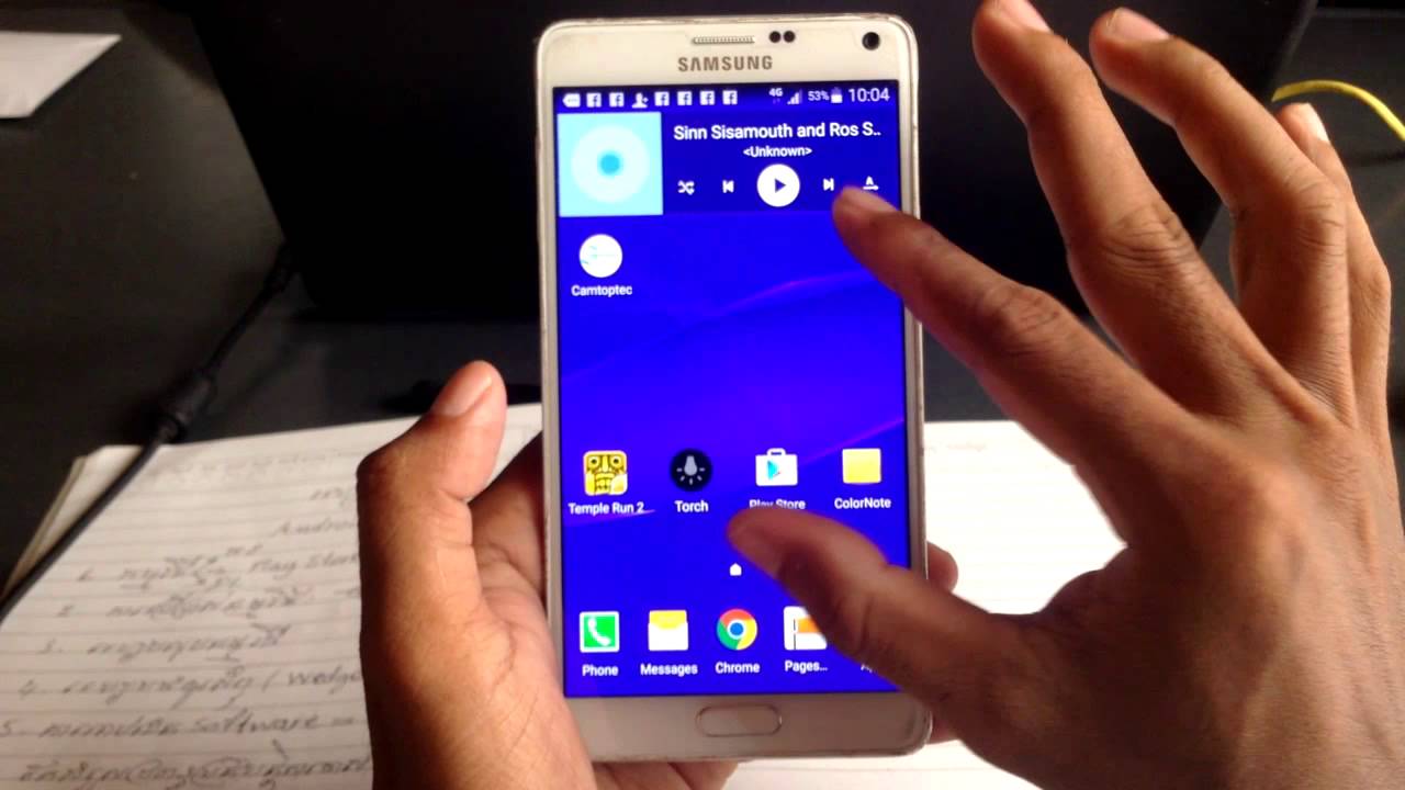 How to use android phone | របៀបប្រើប្រាស់ស្មាតហ្វូនប្រភេទ Android | Camtoptec