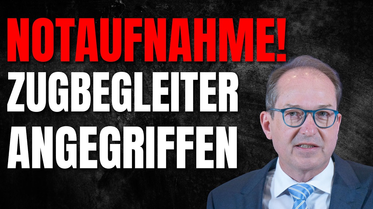 💥Von Fahrgast ANGEGRIFFEN: Zugbegleiter ringt mit dem Tod