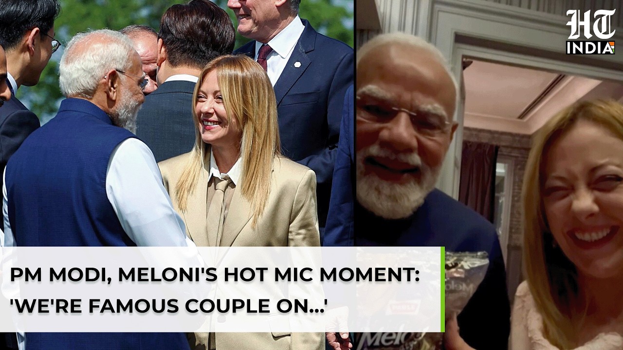 Момент с &laquo;горячим микрофоном&raquo; у Моди и Мелони на G7: &laquo;Мы самая известная пара в&hellip;&raquo; | G7 | Индия | ...