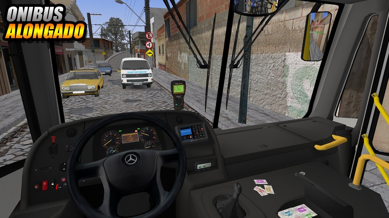 ONIBUS ALONGADO NAS RUAS APERTADAS !!! VIDA DE COBRADOR EP41 - OMSI 2 - G27