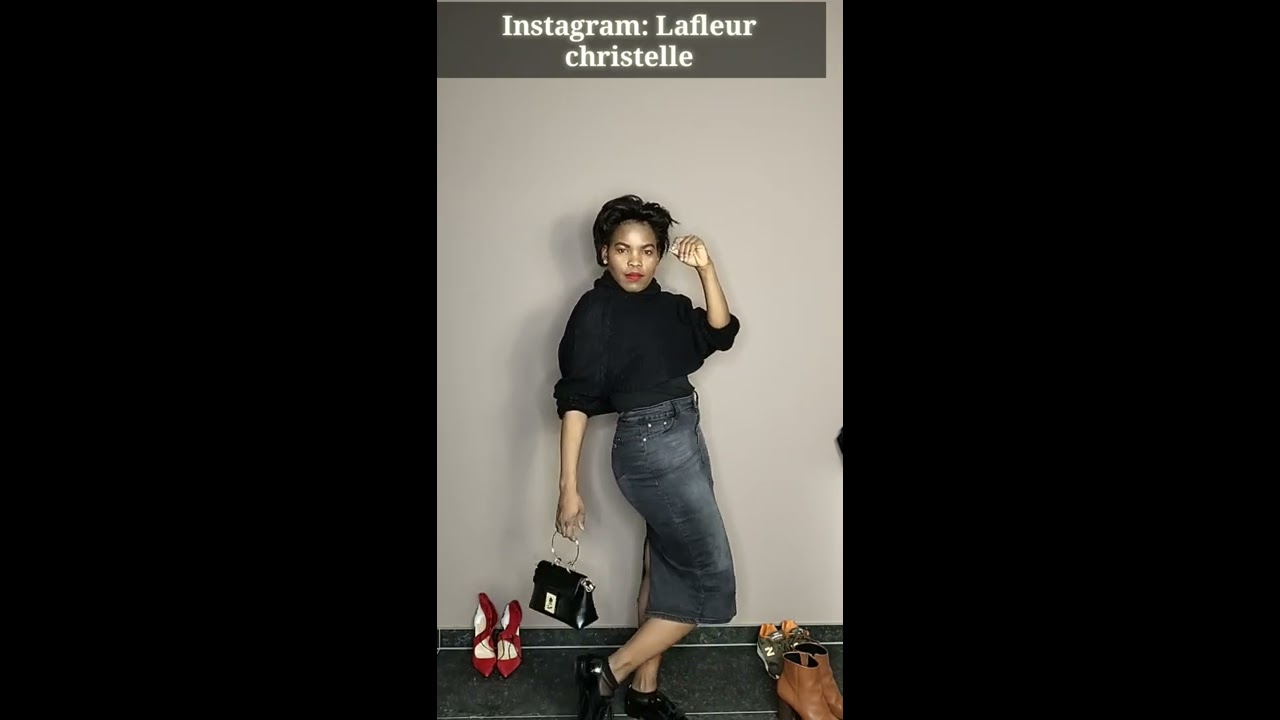 Comment porter une jupe jeans avec style