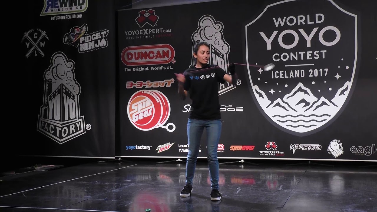 Betty Gallegos - Women's Division - 2nd Place - World Yoyo Contest 2017