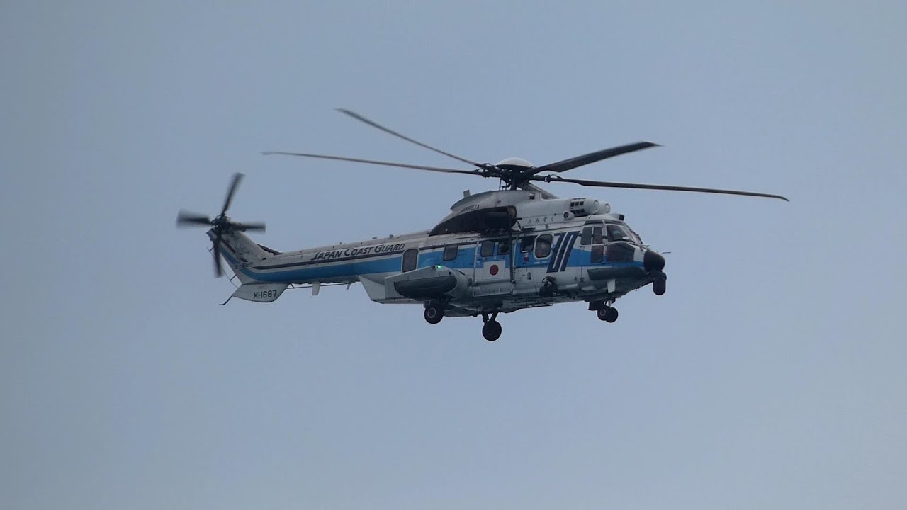 Jun.2021 Coast Guard Saab 340 B Eurocopter EC 225 LP Super Puma Mk Ⅱ 海上保安庁 関西空港 海上保安 航空基地 関西国際空港 KIX