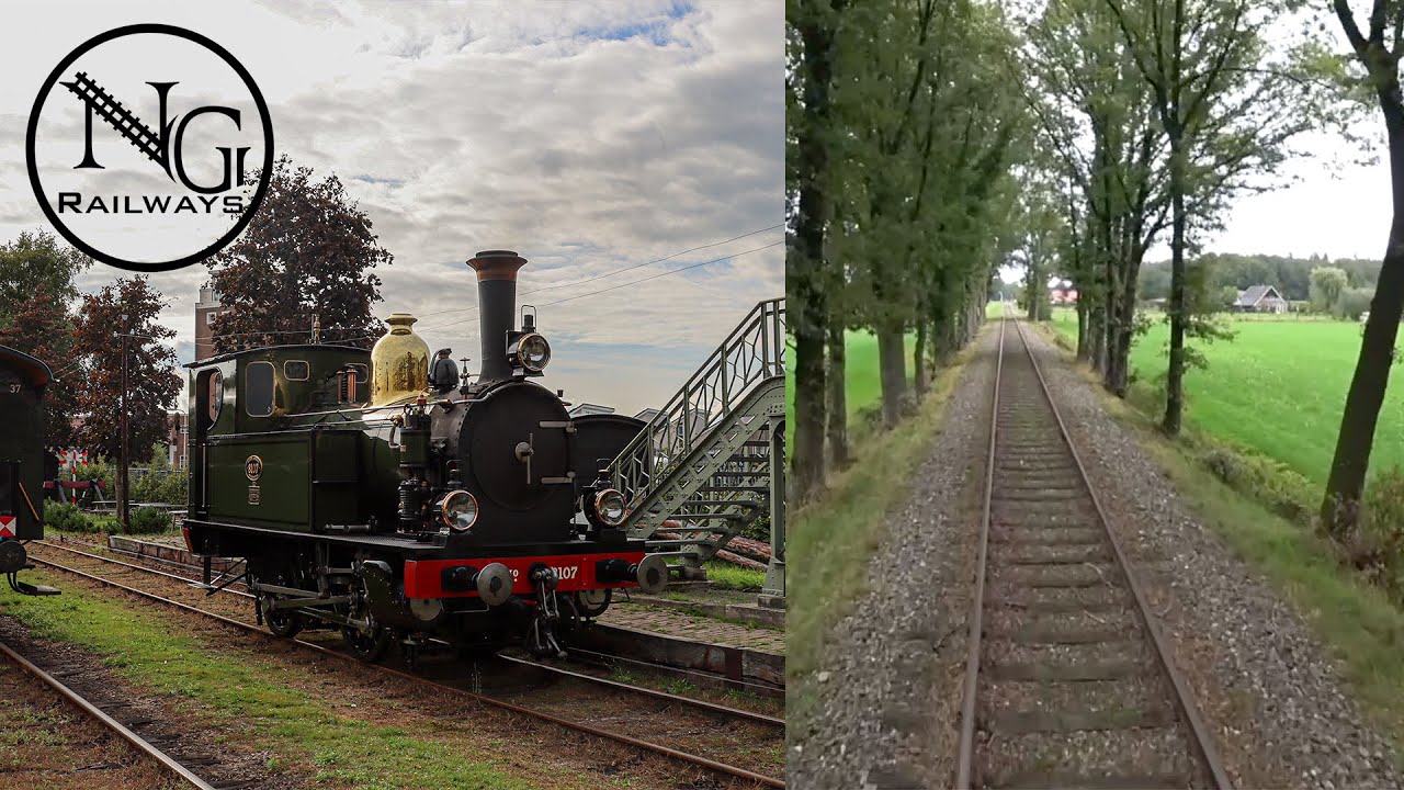 Meerijden op MBS stoomloc 8107 van Haaksbergen naar Boekelo