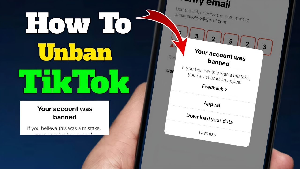 Your Account Was Banned : Why Your Account got Banned - How To Get It Back : Solve Problem 2025
