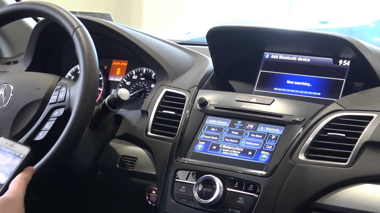 Как подключить iPhone к Acura через Bluetooth