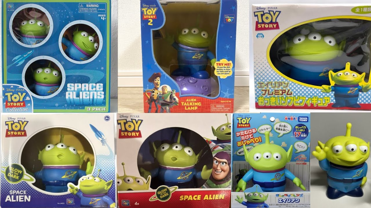 Todas las Figuras de los Aliens Toy Story (en Tamaño de la Película)