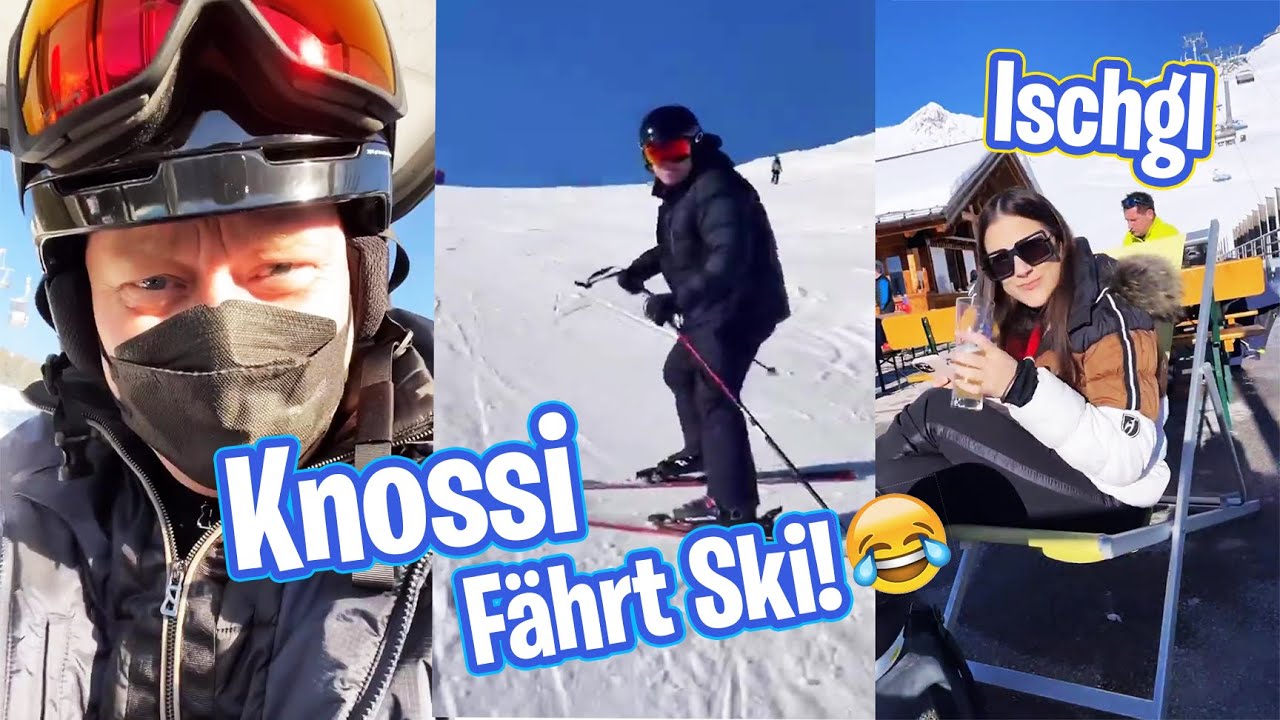 KNOSSI fährt Ski mit Lia! ⛷️😂 | Knossi-Stories |