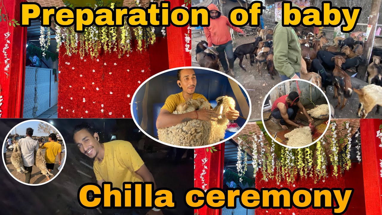 Preparation of baby Chilla ceremony #eventpreparation #chillaceremony #babygirl 