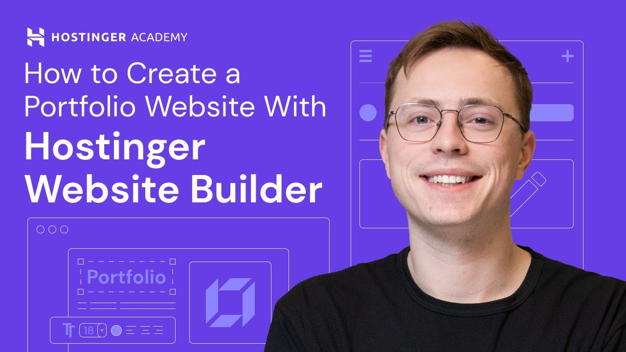 How to Create a Portfolio Website with Hostinger Website Builder