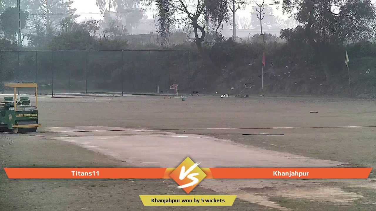 Titans11 vs Khanjahpur | Live - Muzaffarnagar crossline cirket stadium