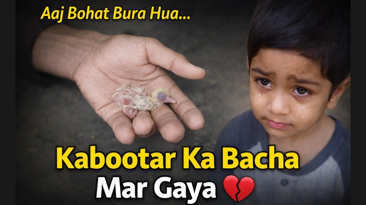 Dil Toot Gaya 💔 Kabutari Ka Baby Mar Gaya | Saath Hi Good News Garage zoo 🔥