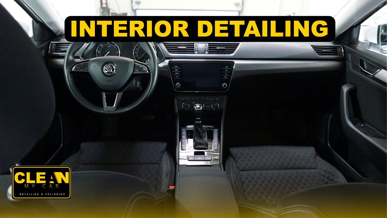 Interior detailing - Skoda SuperB deep cleaning