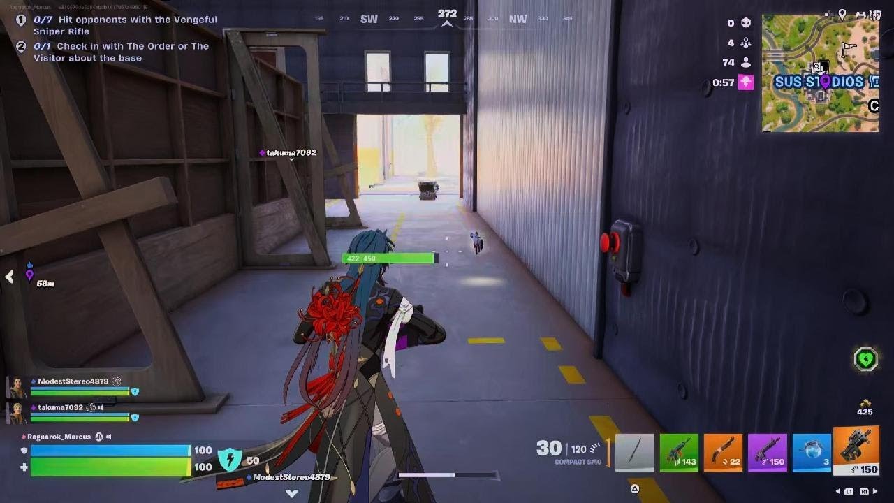 Fortnite_20260302200736 win a victory with teammate, enemy backfire suprise move ending knock