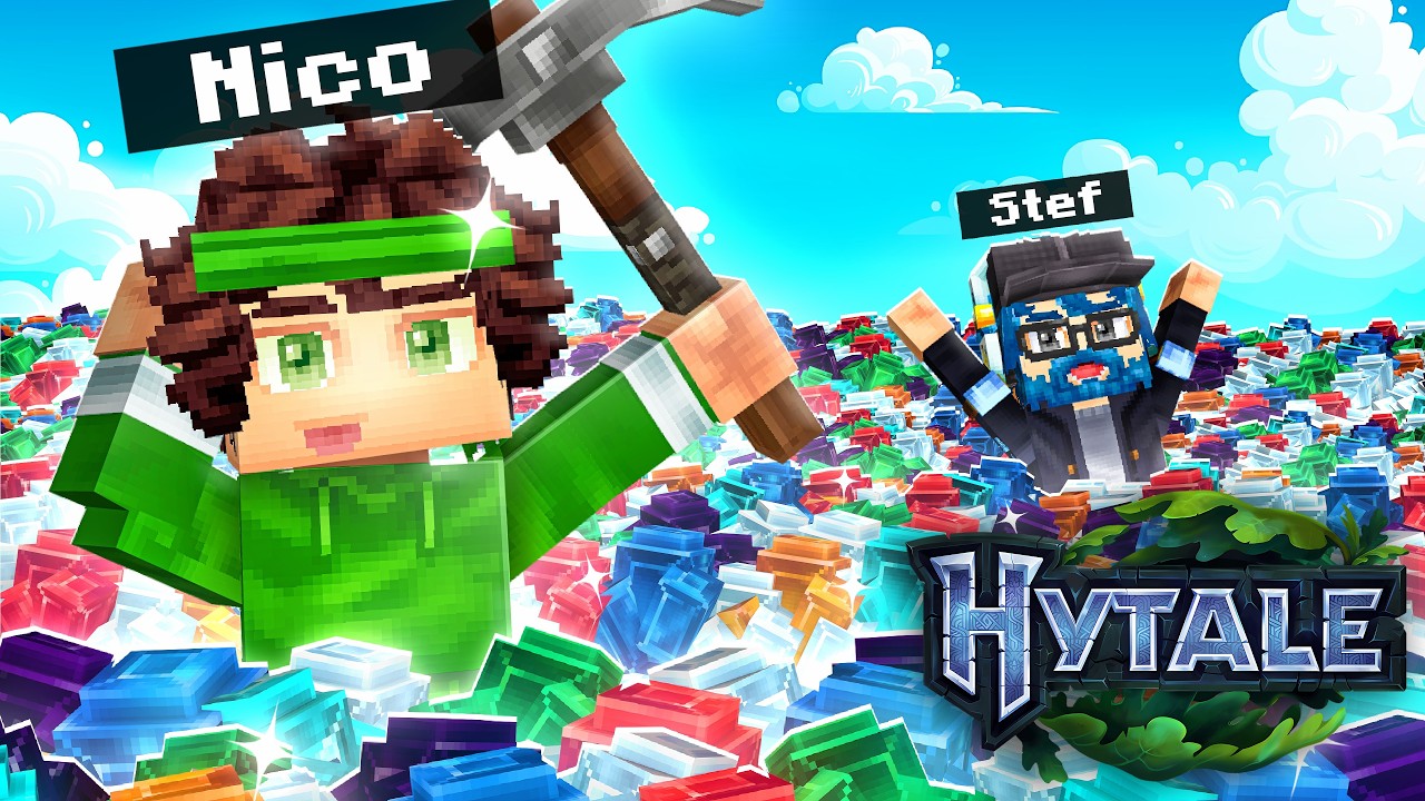 HO SCAVATO PER 24 ORE nel NUOVO MINECRAFT! - HYTALE