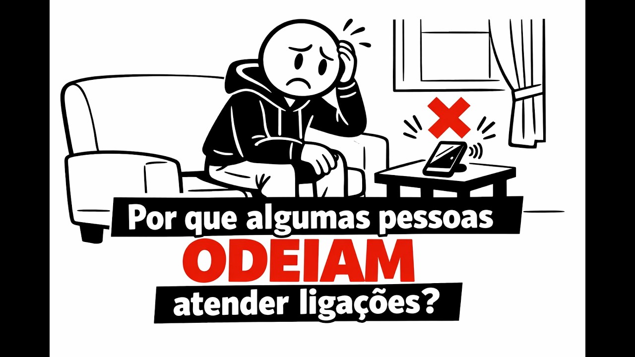 A PSICOLOGIA REVELA POR QUE ALGUMAS PESSOAS NÃO GOSTAM DE ATENDER LIGAÇÕES