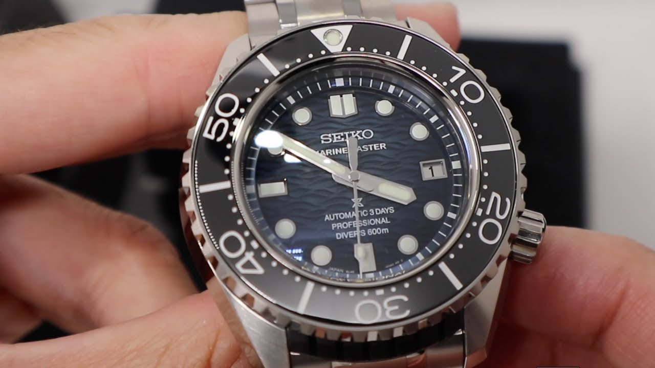 Seiko Prospex Marinemaster Professional Titanium #SLA081