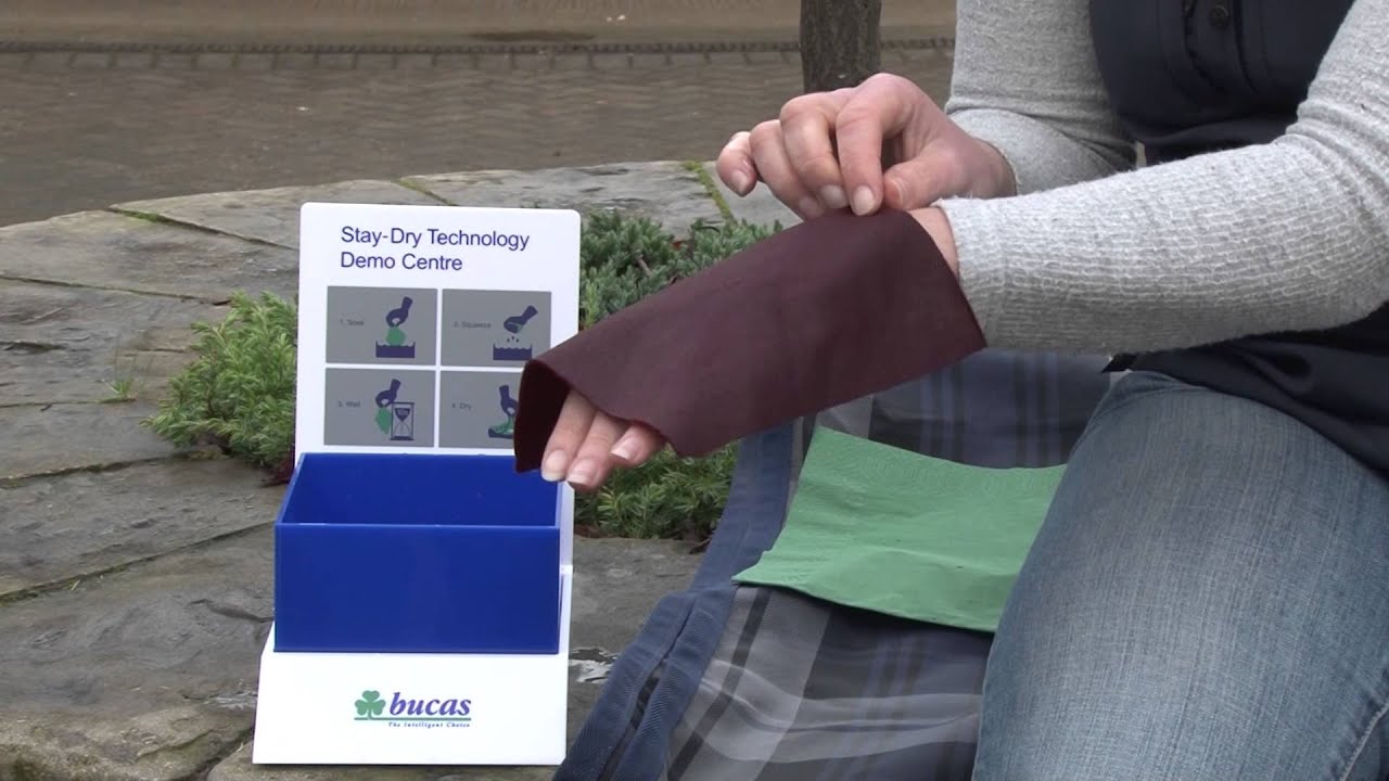 Explaining the Bucas Stay-dry Technology