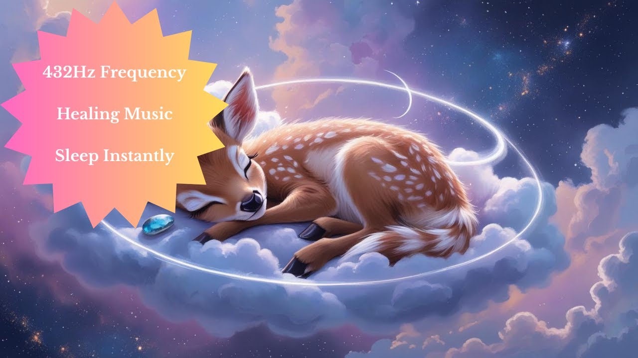 432 Hz Frequency &ndash; Baby Sleep Music | Healing Sleep Sounds for Babies & Adults | Sleep Instantly