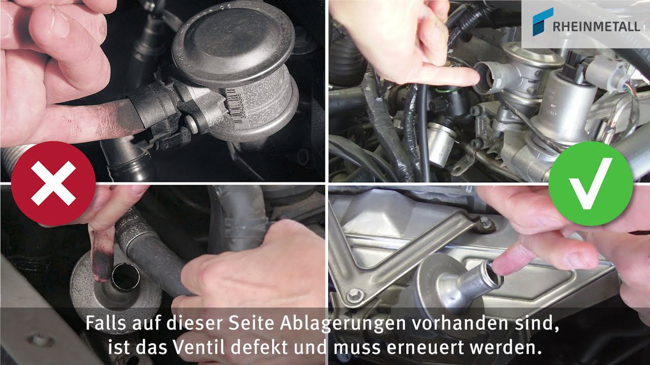 Sekund&auml;rluftventil einfach und schnell pr&uuml;fen