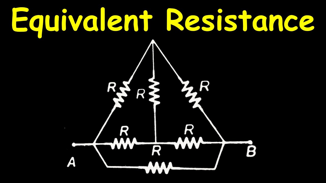 Find the equivalent resistance between points A and B in the following circuits? | Step by Step