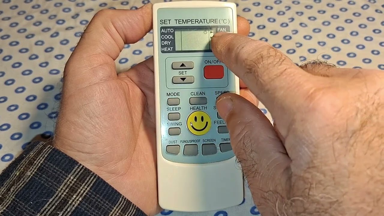 Aire acondicionado RIFFEL: cómo usar el control remoto