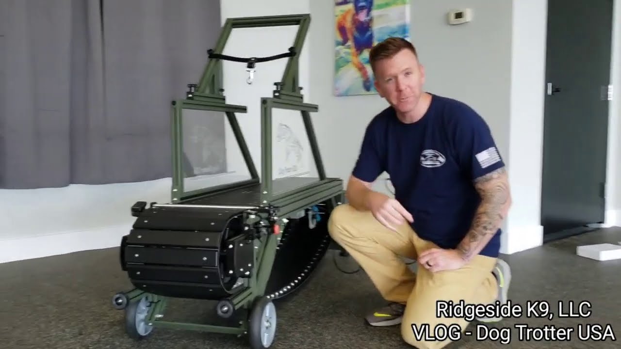 Dog Trotter USA. Щековая мельница. Беговая дорожка для собак.