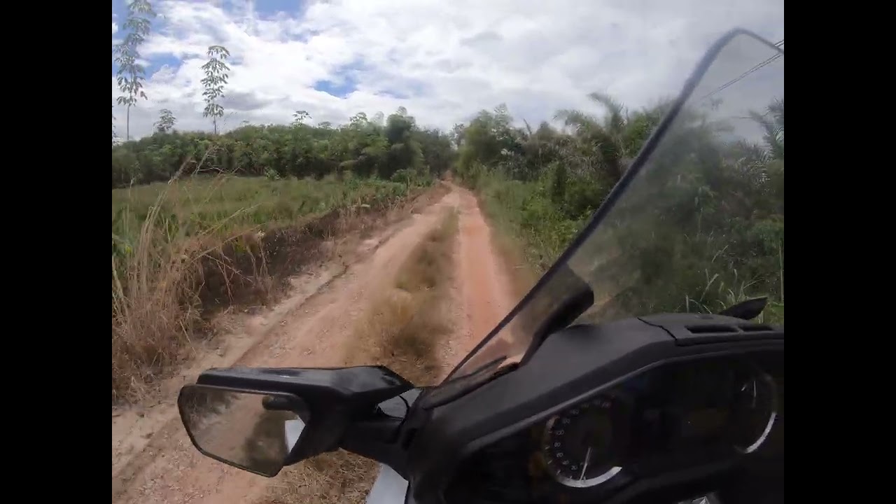 Route recommended by Google map. Goldwing 400 kg