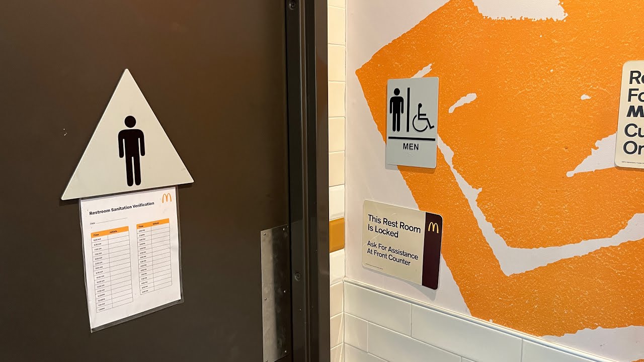 McDonald’s Men’s Restroom Revisit!