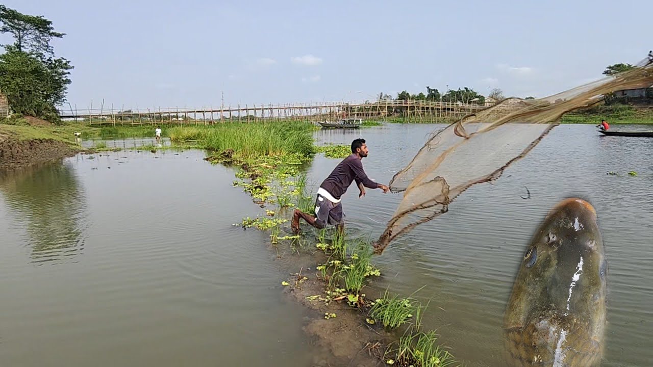 মাছ ধৰা জে এতো কষ্ট ভাপাৰে ভাপ 😬Fishing vloge video bangla vloge video 🔥