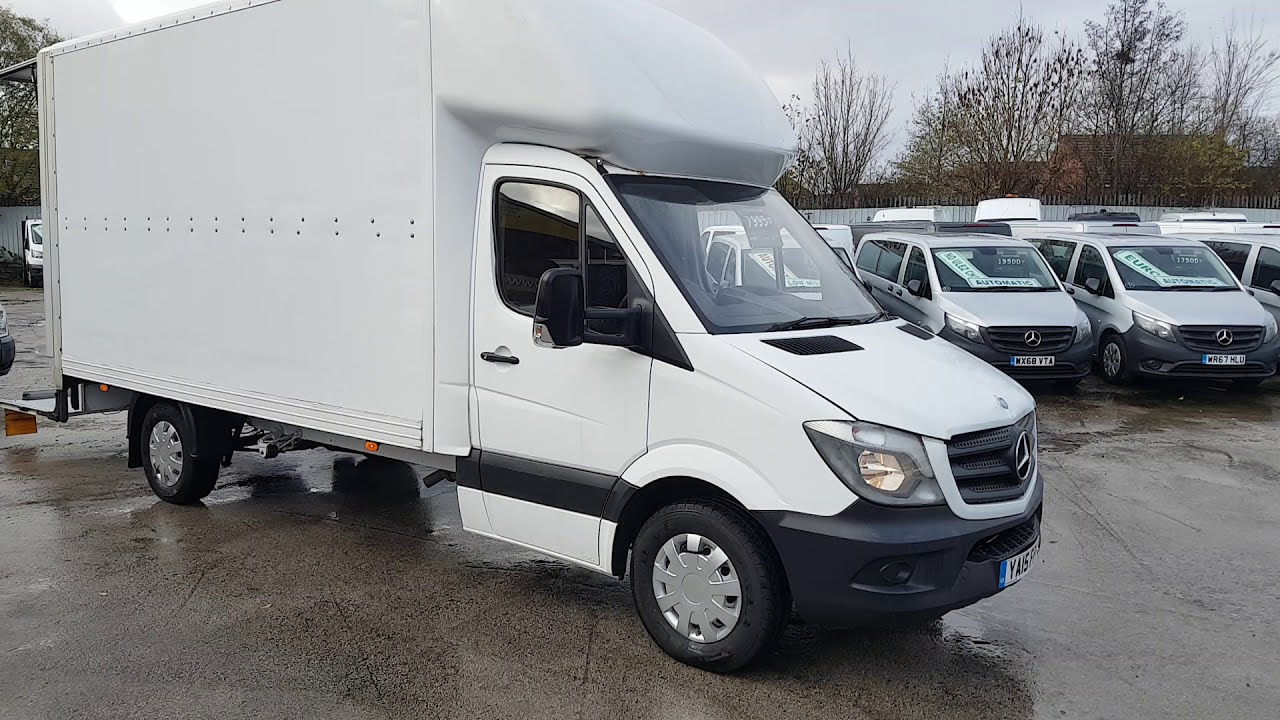 MERCEDES BENZ SPRINTER 313CDI LUTON+TAILIFT WITH FULL OPENING FLAP 2015 15 REG £7995+VAT SK56PH