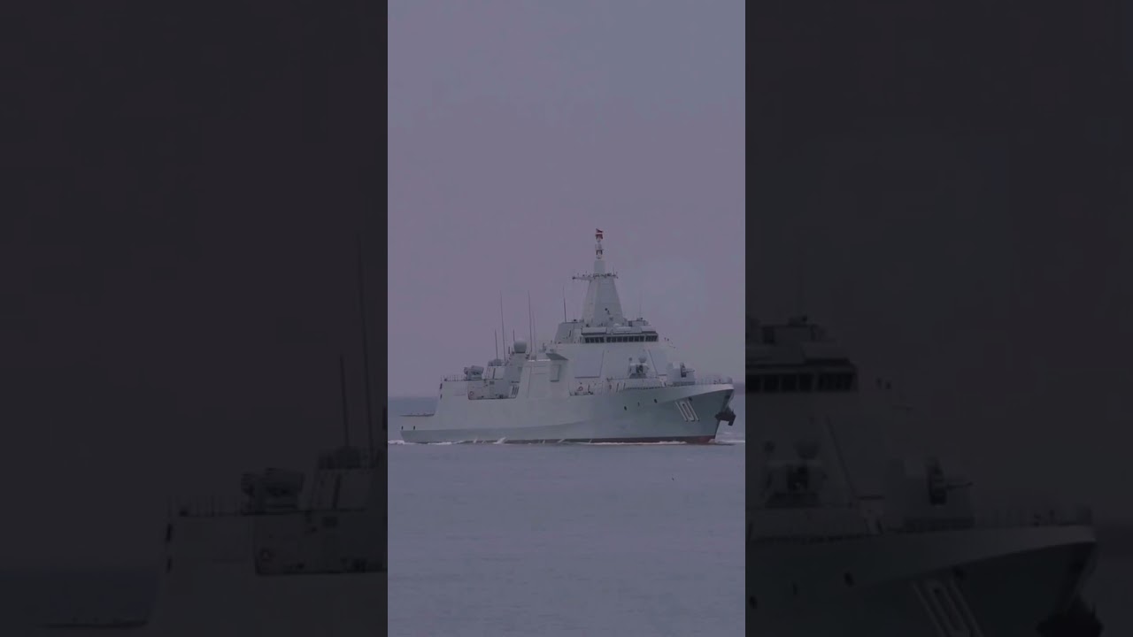 Encountered DDG-101 Nanchang｜偶遇南昌舰