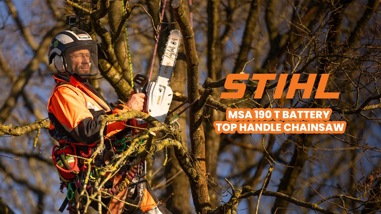 STIHL MSA 190 T | First Look at the New Battery Top Handle Saw