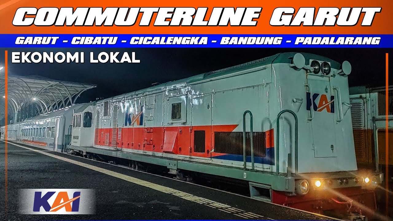 KA COMMUTERLINE GARUT (GARUT - PADALARANG) || Kereta Lokal Rasa Kereta Wisata✨