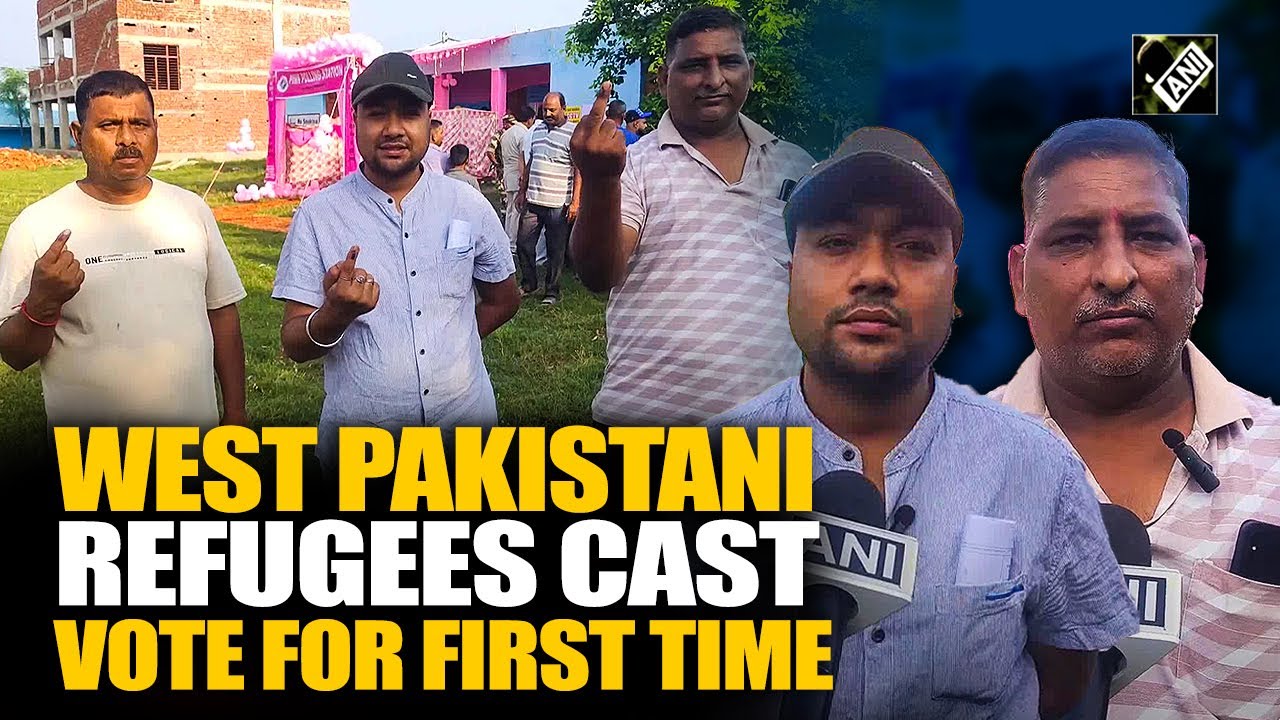 J&K Assembly Elections: Refugees from West Pakistan cast votes for first time