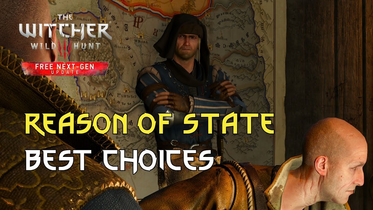 Reason of State: Best Choice Walkthrough Witcher 3 Next Gen