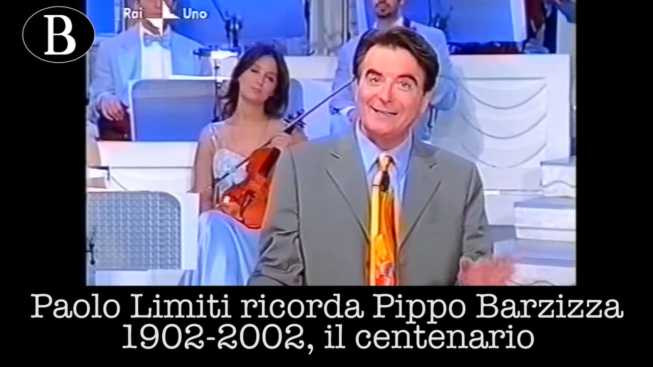 Paolo Limiti ricorda Pippo Barzizza. 1902 - 2002, il centenario (2^ parte). Rai, 15 maggio 2002.
