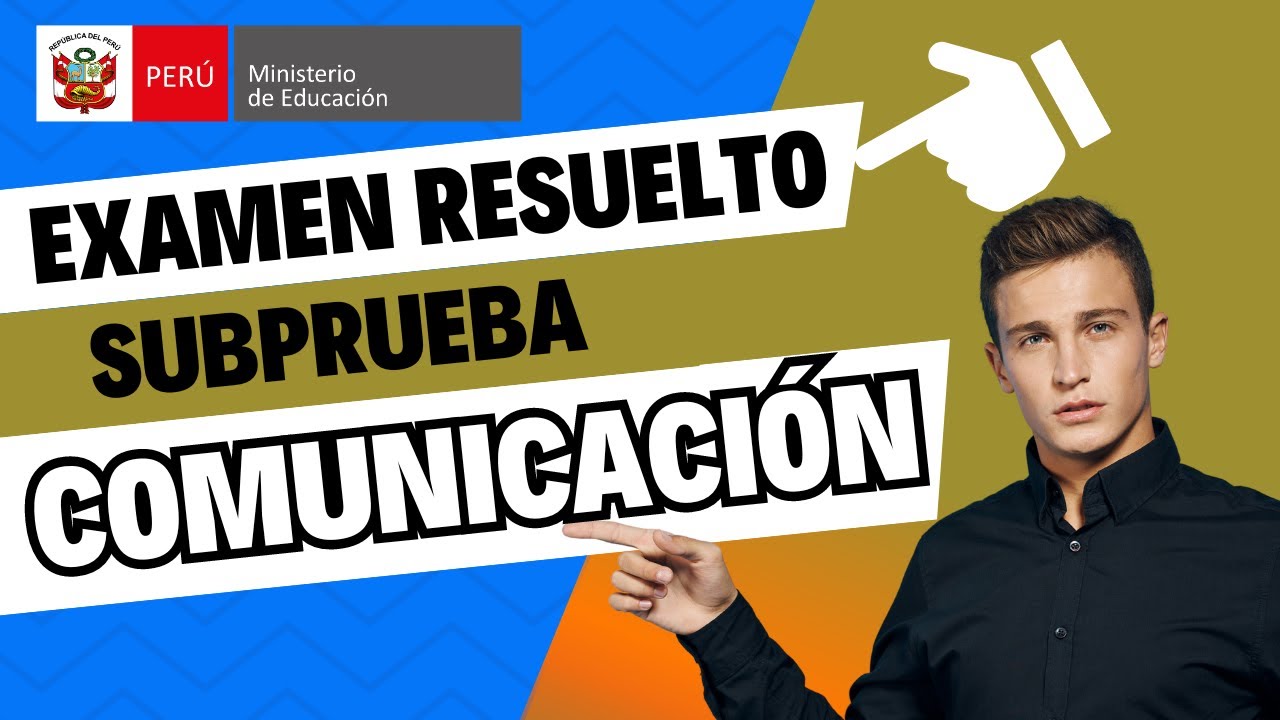 🔥EXAMEN RESUELTO COMUNICACIÓN Nombramiento 2024