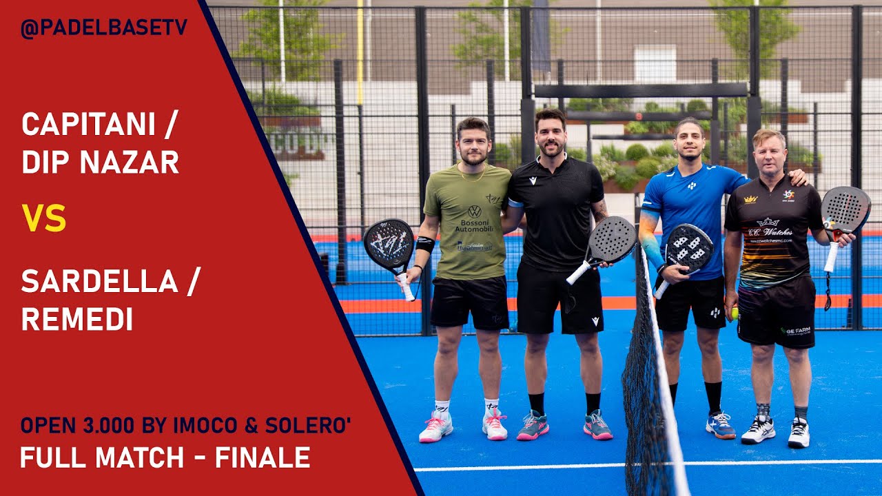 FINALE - OPEN 3.000 BY IMOCO & SOLERO' -  Capitani / Dip Nazar VS Sardella / Remedi