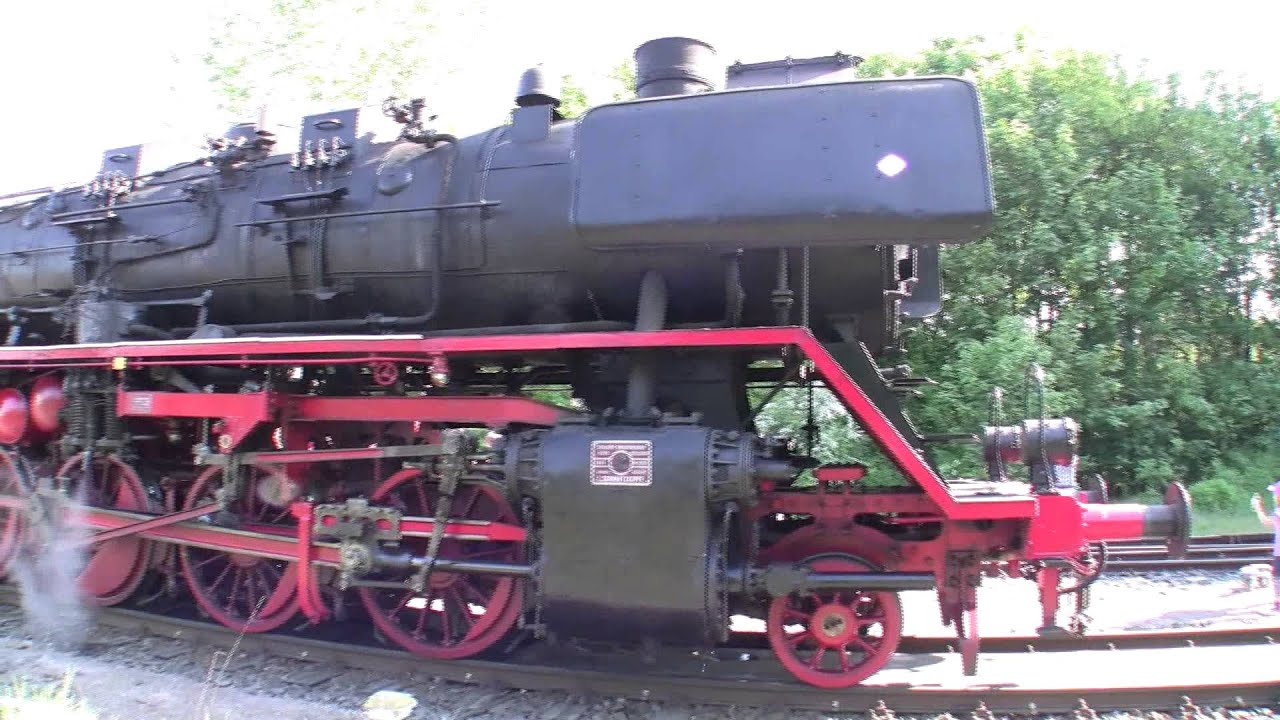 Schlepptender-Dampflok 50 3552, Osterdampfzug durch den Kahlgrund