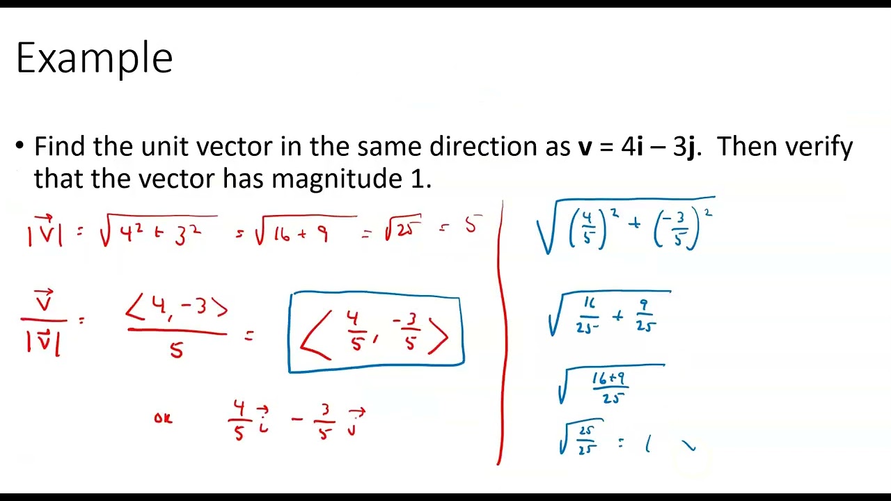 Section 6.6 (Part 3): Vector Applications