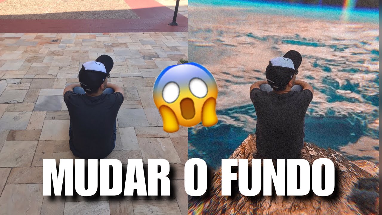 COMO MUDAR O FUNDO DE UMA FOTO