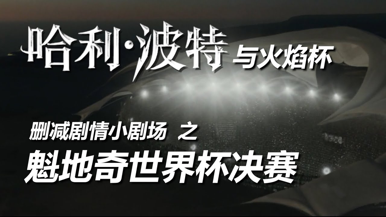 《哈利波特與火焰杯》刪減劇情之魁地奇決賽！還原原著第八章！