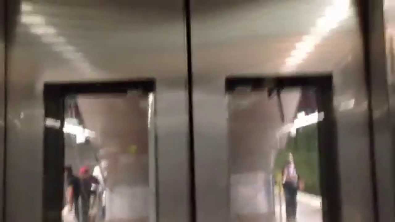 Scenic KONE Hydraulic Elevator to Subway @ 7th Street/Metro Center Station, Los Angeles, CA