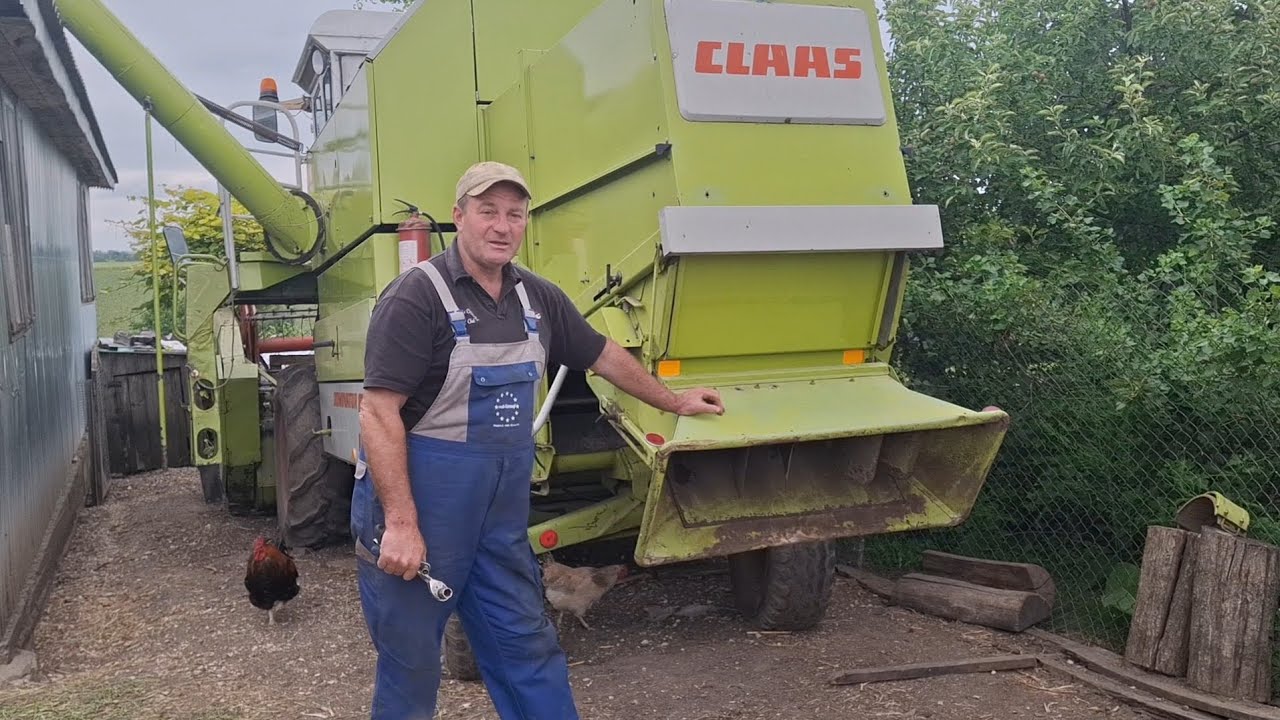 Підготовка комбайна Claas Dominator 38s до жнив