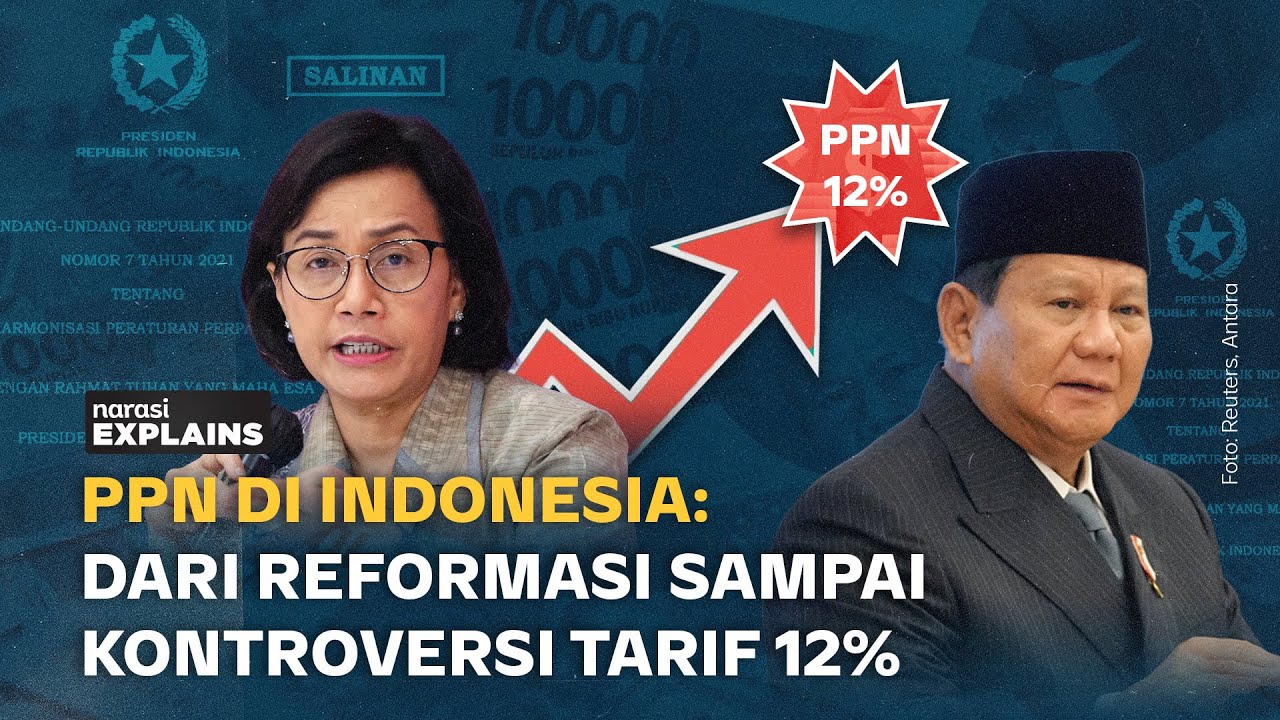 PPN di Indonesia: Dari Reformasi hingga Kontroversi Tarif 12% | Narasi Explains
